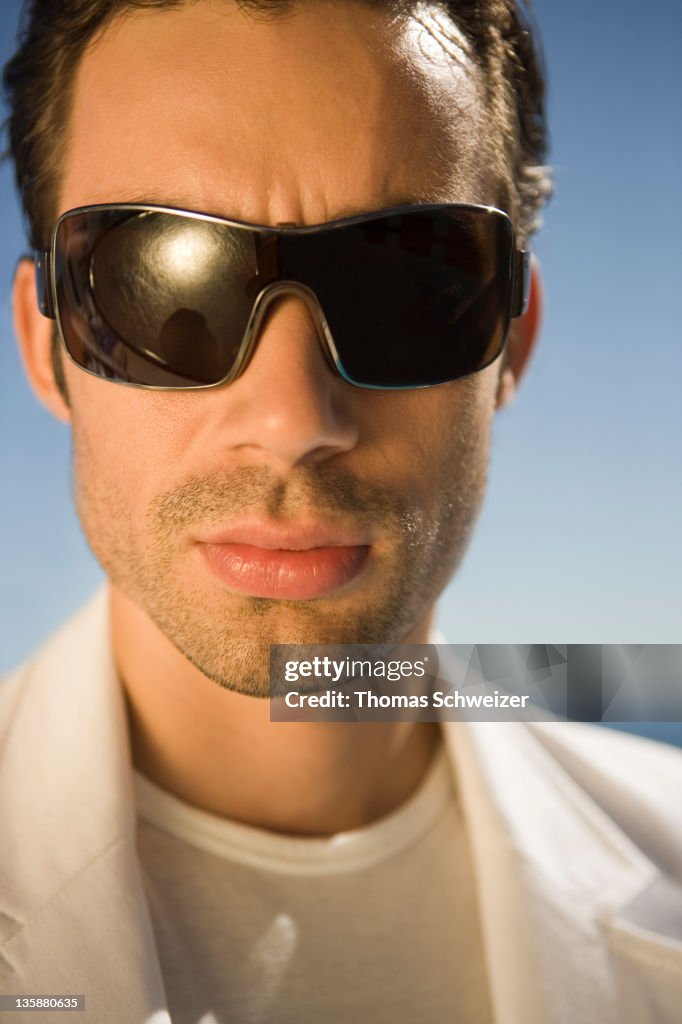 Man with sunglasses