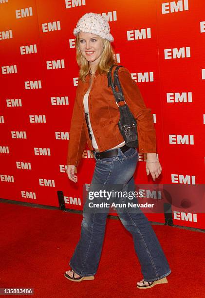 Maeve Quinlan during The 46th Annual Grammy Awards - EMI Post Grammy Party at Los Angeles County Museum of Art in Los Angeles, California, United...