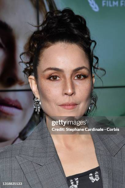 Noomi Rapace attends the "Lamb" Premiere at UGC Cine Cite des Halles on December 13, 2021 in Paris, France.