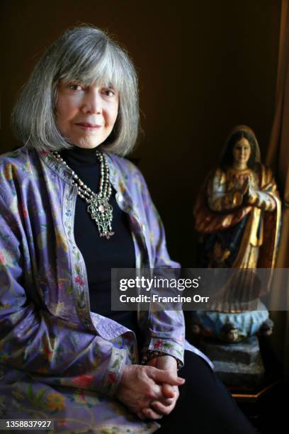 Author Anne Rice is photographed for Los Angeles Times on September 22, 2014 in Palm Desert, California. PUBLISHED IMAGE. CREDIT MUST READ: Francine...