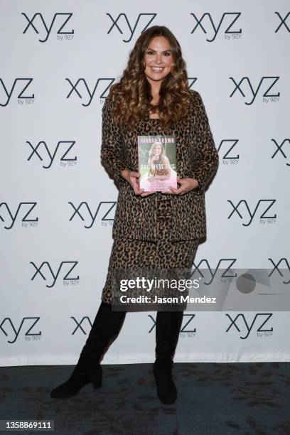 Hannah Brown attends Hannah Brown In Conversation With Matt James at 92nd Street Y on December 13, 2021 in New York City.