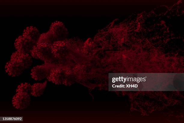 immunity coronavirus illustration many detail - blood cell stock pictures, royalty-free photos & images