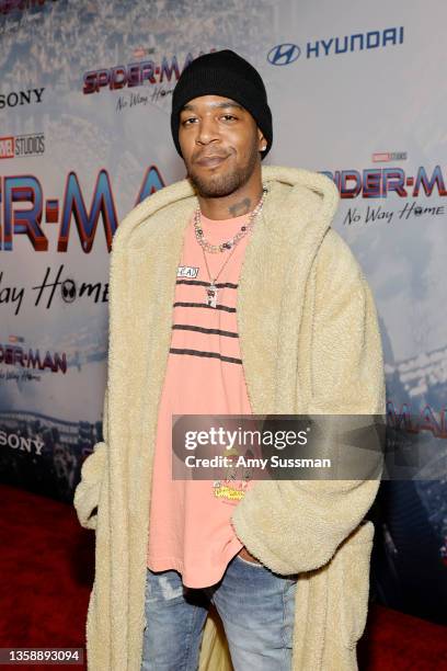 Kid Cudi attends Sony Pictures' "Spider-Man: No Way Home" Los Angeles Premiere on December 13, 2021 in Los Angeles, California.