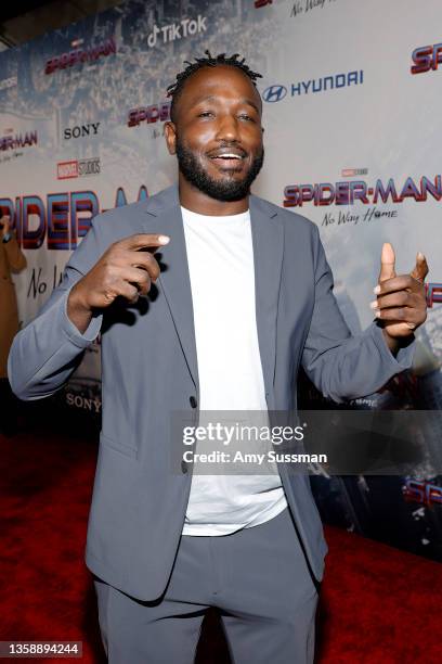 Hannibal Buress attends Sony Pictures' "Spider-Man: No Way Home" Los Angeles Premiere on December 13, 2021 in Los Angeles, California.