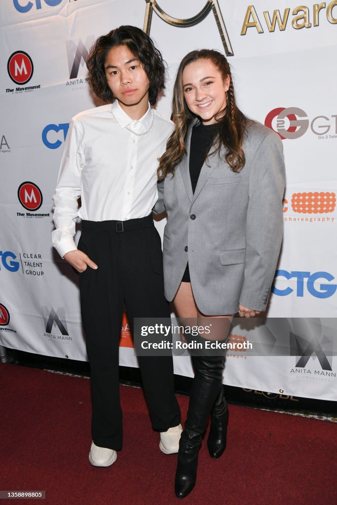 Kaycee Rice Busque Sean Lew and Kaycee Rice attend the 2021 World Choreography Awards at ...