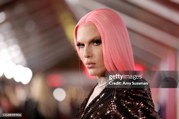 Jeffree Star attends Sony Pictures' "Spider-Man: No Way Home" Los Angeles Premiere on December 13, 2021 in Los Angeles, California.