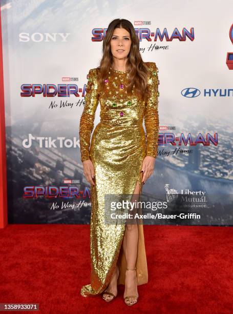 Marisa Tomei attends Sony Pictures' "Spider-Man: No Way Home" Los Angeles Premiere on December 13, 2021 in Los Angeles, California.