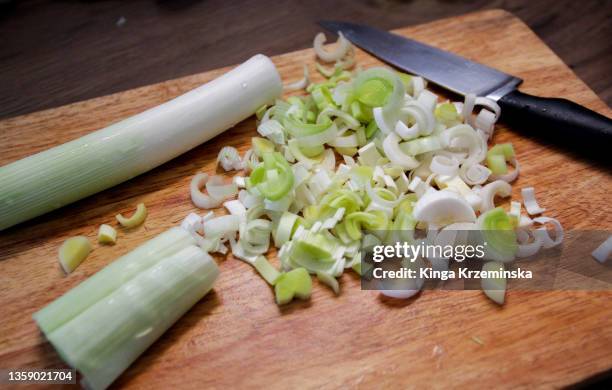 leek - porro foto e immagini stock