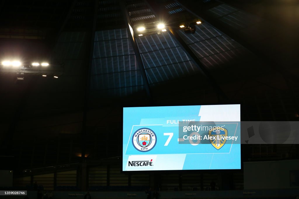 Manchester City v Leeds United - Premier League