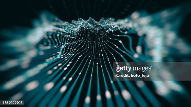 abstract gravity wave background - head up display stockfoto's en -beelden