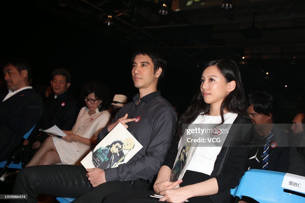 Singer/actor Wang Leehom and his wife Lee Jinglei attend a memorial... News  Photo - Getty Images
