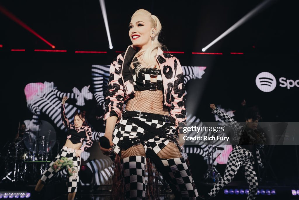 Spotify Celebrates Wrapped with “A Totally Normal Party for 2021” Featuring Special Performance by Gwen Stefani in LA