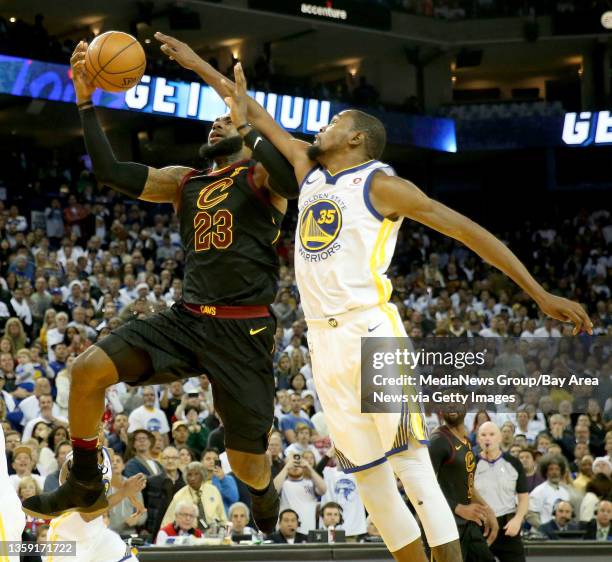 Kd Block Lebron James Blocks Photos and Premium High Res Pictures - Getty Images