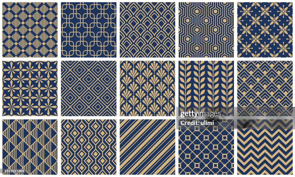 Seamless geometric patterns