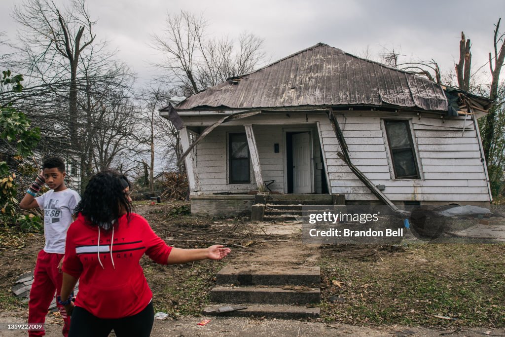 Swath Of Tornadoes Tear Through Midwest