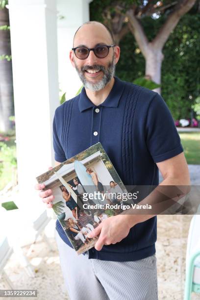 Shawn Waldron attends "A Retro Chic Afternoon" hosted by FIGUE, at Designer and CEO, Liz Lange's home, celebrating her inaugural collection with the...