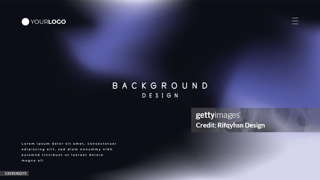 Abstract Blurred Colorful Gradient Mesh Background