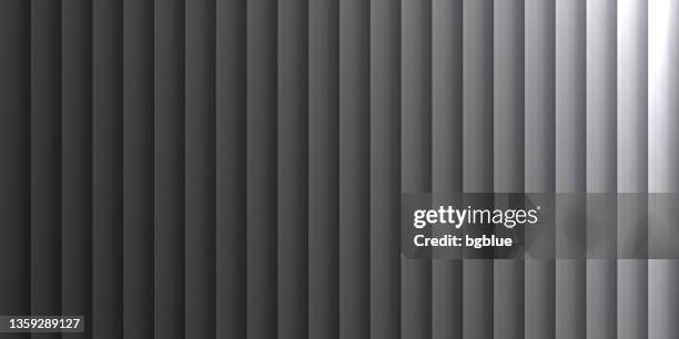 abstrakter grauer hintergrund - geometrische textur - 3d pattern black and white stock-grafiken, -clipart, -cartoons und -symbole