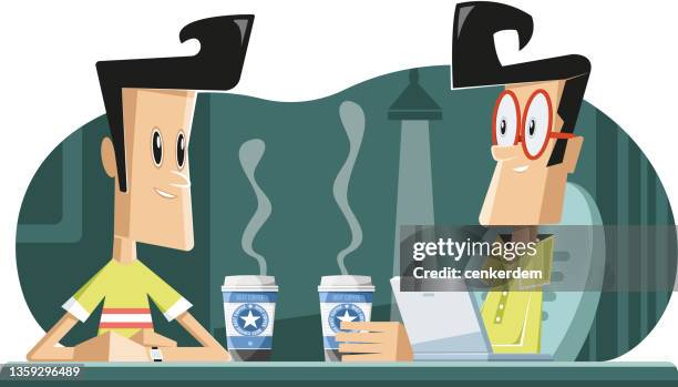 coffee shop - pub interior stock illustrations