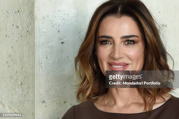 Italian actress Luisa Ranieri, in Dolce & Gabbana clothes, during the photocall for the presentation of the film 7 donne e un mistero. Rome ,...