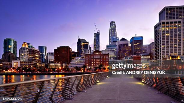 san francisco business downtown. - san francisco financial district stock pictures, royalty-free photos & images