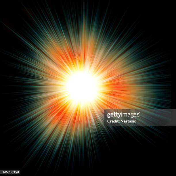 star explosion - big bang stock pictures, royalty-free photos & images