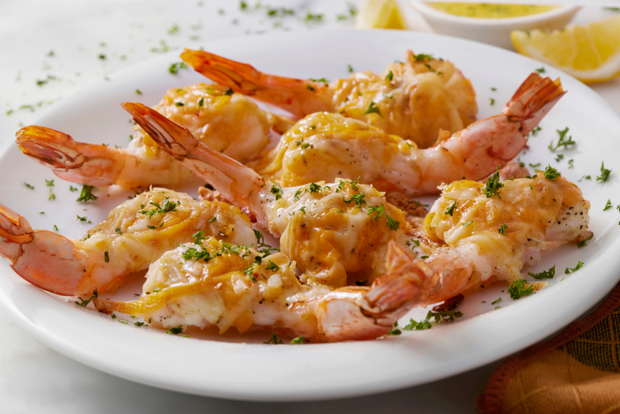Cheesy Garlic Shrimp Appetizer Cheesy Garlic Shrimp Appetizer