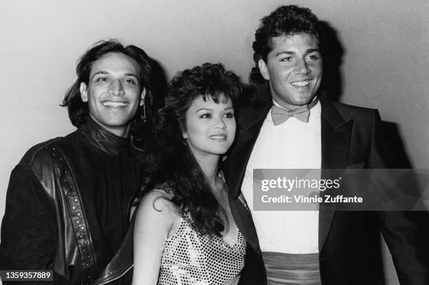 American actor Jesse Borrego, American singer and actress Nia Peeples, and American actor and singer Billy Hufsey attend the 3rd Annual American...
