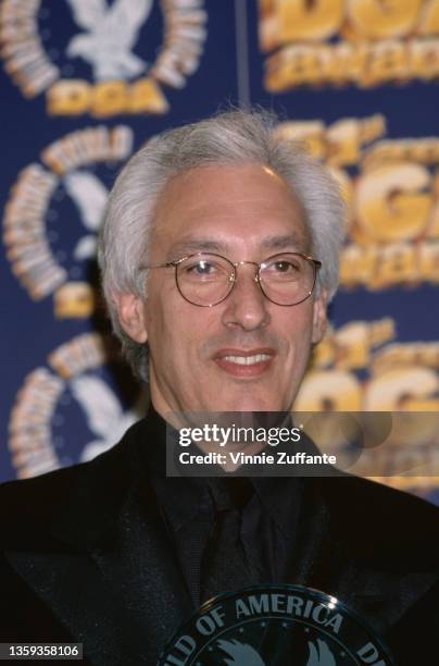 American television writer and producer Steven Bochco attends the 51st Annual Directors Guild of America Awards, held at the Century Plaza Hotel in...