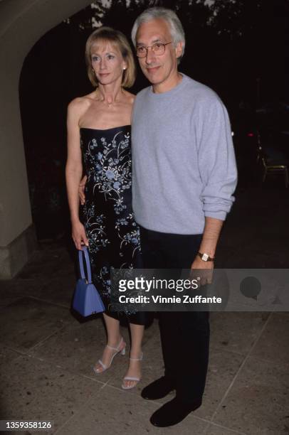 Television producer and executive Dayna Kalins and her husband, American television writer and producer Steven Bochco attend the CBS Network New Fall...