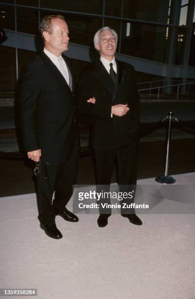 American actor and comedian Kelsey Grammer and American television writer and producer Steven Bochco attend the 5th Museum of Television & Radio...