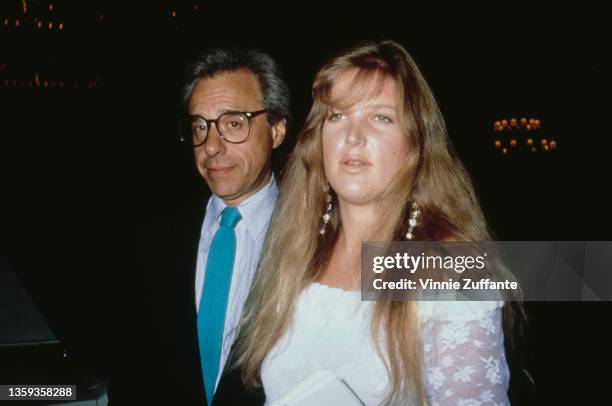 American film director and screenwriter Peter Bogdanovich and his wife, Louise Stratten attend the 8th Annual Golden Boot Awards, held at the Century...