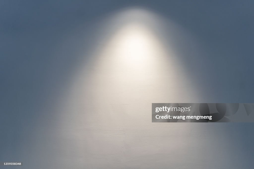 The light on the wall
