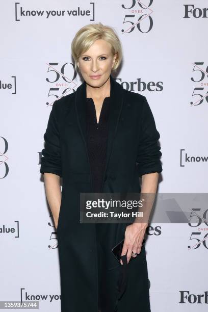 Mika Brzezinski attends the 2021 Forbes x Know Your Value 50 Over 50 Summit on December 15, 2021 in New York City.