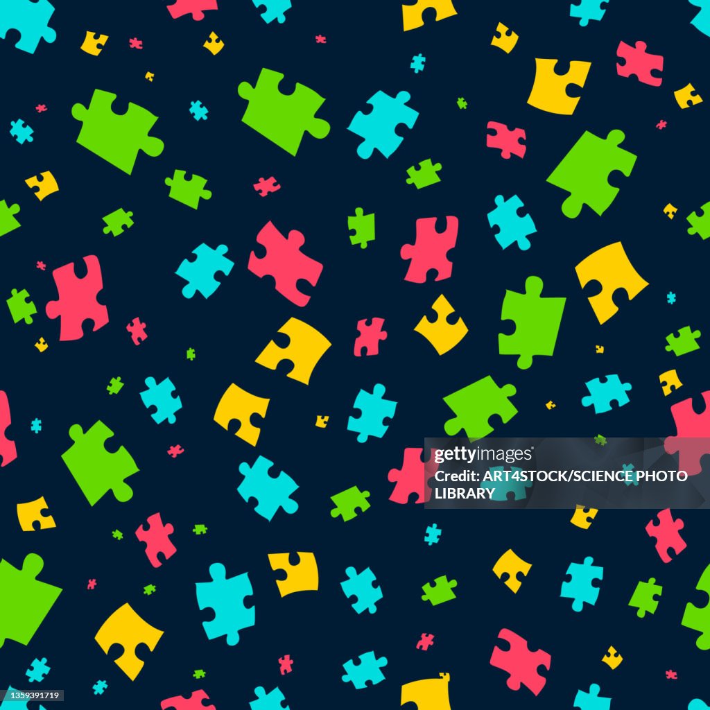 Autism, conceptual illustration
