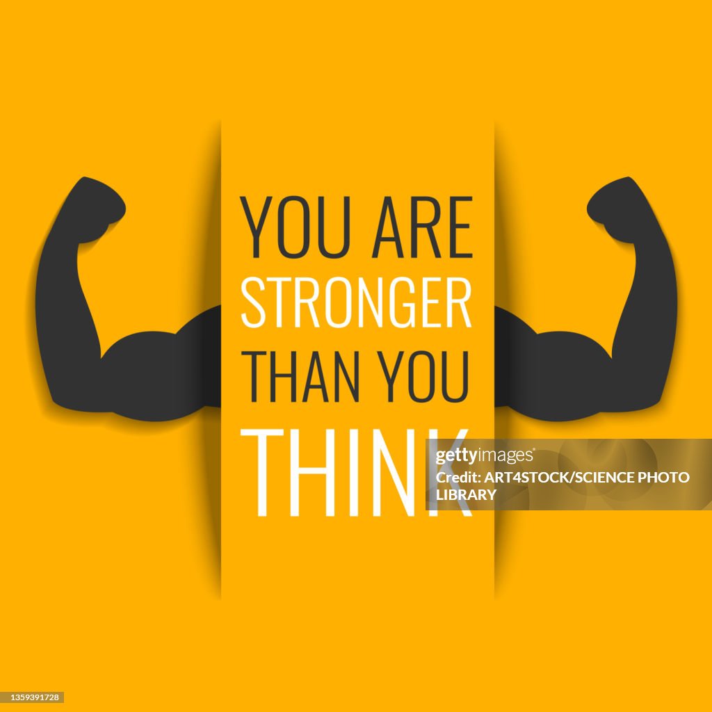 Strength Conceptual Illustration High-Res Vector Graphic - Getty Images