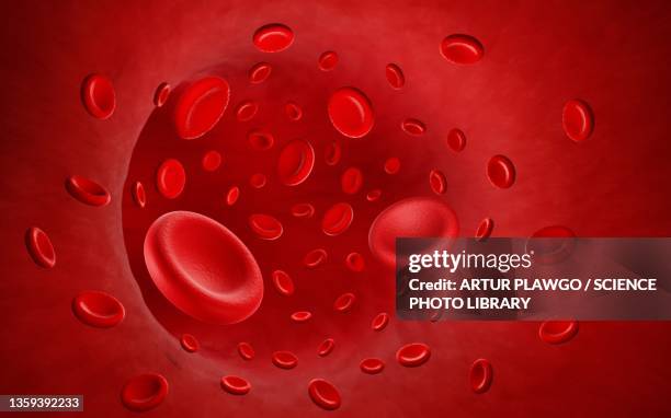 red blood cells, illustration - 血流 幅插畫檔、美工圖案、卡通及圖標