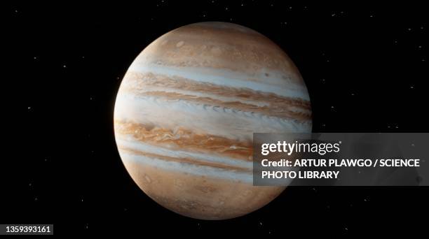 jupiter, illustration - planet jupiter stock illustrations