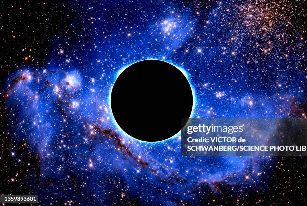 black hole, illustration - black hole stock illustrations