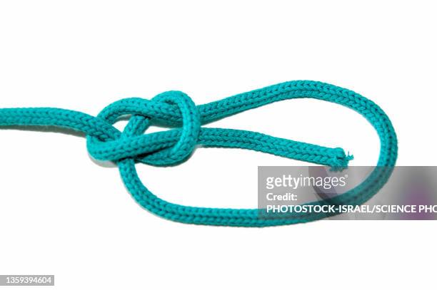 bowline knot - noose stock pictures, royalty-free photos & images