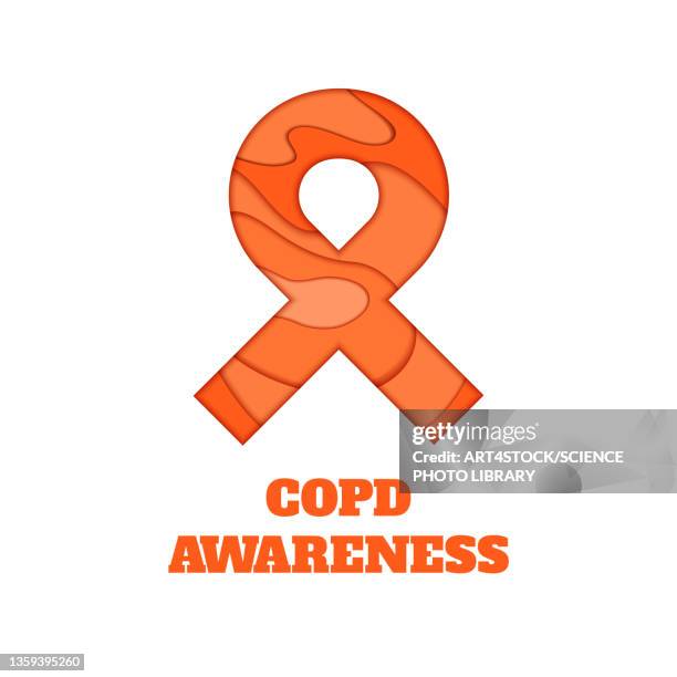 copd awareness, illustration - november stock illustrations