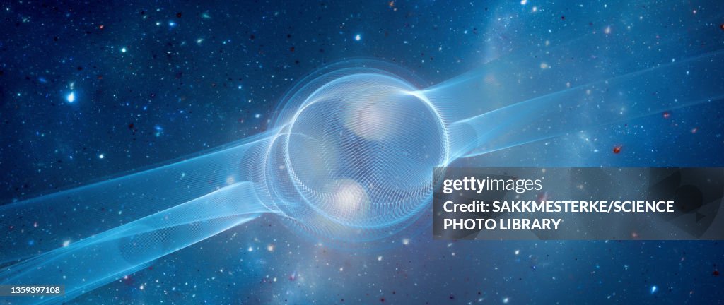 Wormhole, conceptual illustration