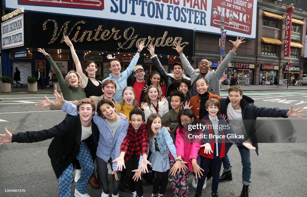 Young Cast Of "The Music Man" Celebrates 20 Broadway Debuts