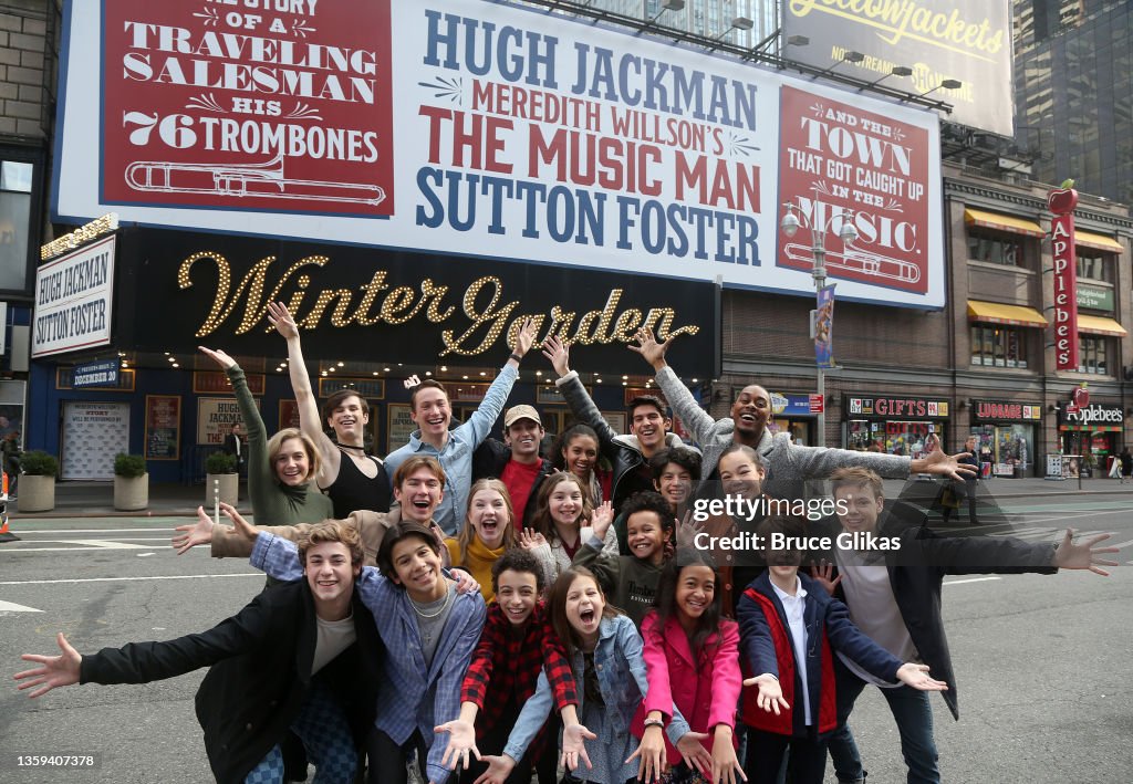 Young Cast Of "The Music Man" Celebrates 20 Broadway Debuts