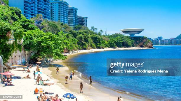 the beauty of niteroi brazil - niteroi stockfoto's en -beelden