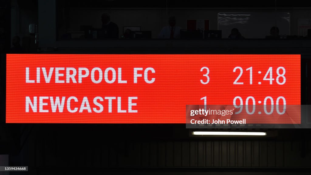 Liverpool v Newcastle United - Premier League