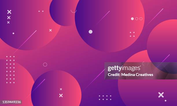 circles red gradient color background with halftone texture - red makeup texture stock illustrations