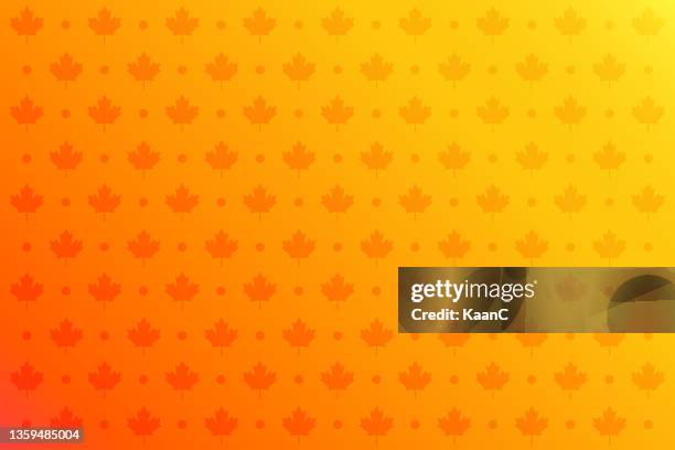 abstract colorful maple leaf shapes design background. abstract canada concept background. abstract background. vector illustration stock illustration - technology adoption stock illustrations