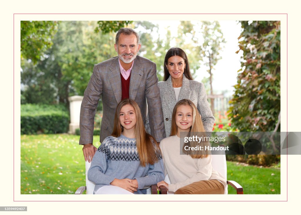 Spanish Royals Christmas Cards 2021