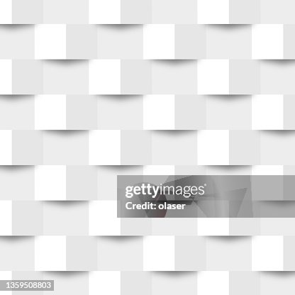 3D pattern of half cube casting shadow 3D pattern of half cube casting shadow